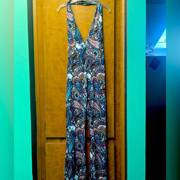 Pants - Vintage 60s paisley jumpsuit